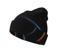 WZYCWB Mysterious Cosmic Black Holes Print Brimless Knit Hat, Versatile and Comfortable for Daily Commutes and Travel