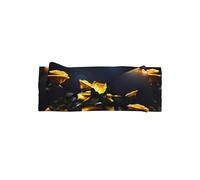 WZYCWB Schöne gelbe Rosen Schleife Stirnband Kinder elastische Schleife Haarschmuck 0-6 Monate Haarschleifen für Neugeborene Säuglinge Kleinkinder