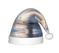 WZYCWB Schwimmende weiße Schwäne, Weihnachtsfeier-Hüte, weich und bequem, sanft zur Haut, Kindergartenklasse, Partygeschenke