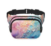 WZYCWB Sporttasche aus buntem blauem Marmor, trendige und modische Umhängetasche, leichte Reisetasche