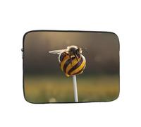 WZYWHJ Bee on a Lollipop Printing Shockproof Portable Laptop Sleeve Case 38.1 cm for Men and Women Business Travel School Office Daily Use