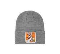 [ X ] Capslab Mütze für Damen und Herren, Looney Tunes, Bugs Bunny, weich und warm, grau, Einheitsgröße