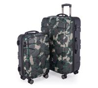 X-Kölln - Koffer-Set Hartschale Camouflage matt, TSA Camouflage