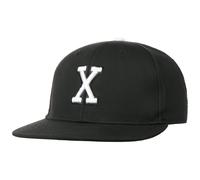 X Letter Snapback Cap schwarz One Size
