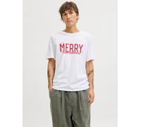 JACK & JONES Jjxmas Text Tee Ss Crew Neck