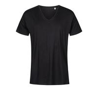 X.O by Promodoro - Men´s V-Neck T-Shirt Black - Gr. - XXL