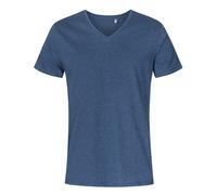 X.O by Promodoro - Men´s V-Neck T-Shirt Heather Navy - Gr. - S