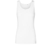 X.O by Promodoro - Women´s Roundneck Tanktop White - Gr. - 3XL