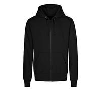 X.O Zip Hoodie Jacke Herren, Schwarz, XXL