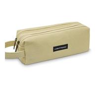 X SIM FITNESSX Federmäppchen Federtaschen Teenager Mädchen Mäppchen Etui Stifte Schulmäppchen Pencil Case Stiftetasche für Schule & Büro (Rechteckig Khaki)