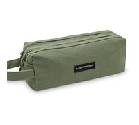 X SIM FITNESSX Federmäppchen Federtaschen Teenager Mädchen Mäppchen Etui Stifte Schulmäppchen Pencil Case Stiftetasche für Schule & Büro (Rechteckig Grün)
