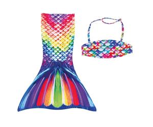 X-Trem Toys Meerjungfrau Bikini-Set Rainbow Reef, Gr.110-116