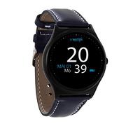 X-WATCH QIN XW PRIME II Navy blue - ultra slim Android und iOS Smartwatch - elegante Herren Smartwach