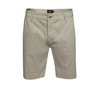 Xact Herren Chino Shorts Baumwoll Stretch Regular Fit Kurze Hose Sommer Bermuda Golf Business Casual Chinohose (Frost Grey) 42