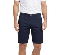 Xact Herren Chino Shorts Baumwoll Stretch Regular Fit Kurze Hose Sommer Bermuda Golf Business Casual Chinohose (Navy) 32
