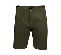 Xact Herren Chino Shorts Baumwoll Stretch Regular Fit Kurze Hose Sommer Bermuda Golf Business Casual Chinohose (Khaki) 42