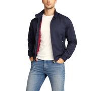 Xact Herren Übergangsjacke aus Baumwolle im klassischen Harrington-Stil mit Karofutter (Navy) XXL