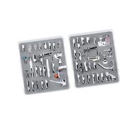 XAGMODSHN Nähfüße, 7/15/32/42/52 Stück, einfach zu ersetzende Nähaufsätze für Enthusiasten, Anfänger-Fuß-Set