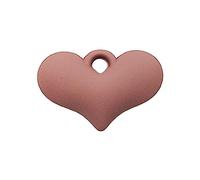 Xanorrg Bonbonfarbene Farbhang Tags Neujahr Schmuck Making Quasten Süße Herzanhänger Für Armband Keychain Handwerk Süßherz Charme