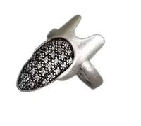 Xanorrg Vielseitige Statement Ringe Aus Zines Legierung Mit Verstellbarem Band Und Aufwendigen Naturdesigns. Verstellbare Modische Statement Ringe