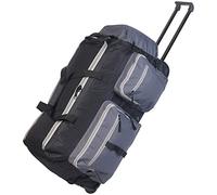 Xcase Tasche für Trolley Griff: Faltbare XL-Reisetasche mit Trolley-Funktion & Teleskop-Griff, 72 l (Koffer XXL, Reisetaschen mit Rollen, vergrößerbar)
