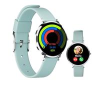 XCOAST LINO TIME Kinder Smartwatch Mintgrün - Smartwatch für Kinder mit SOS-Taste, Telefonfunktion & gratis Kidz Tag Finder - wasserdicht, Schrittzähler & Lernfunktionen