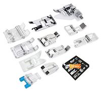 XCOZU Nähmaschinen Nähfuß -11 Stück Nähfuß Zubehör Set,Nähfüsse für Brother Janome Singer Toyota Nähmaschinen