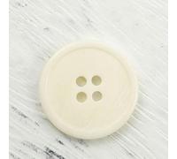 XDNHD 10 Stück 12/15/18/20 mm, flach, beige, weiß, große echte Hornknöpfe, Anzug-Set, rund, 100% Büffelhorn, Knochenknöpfe, Mantel, 4 Löcher, zum Basteln