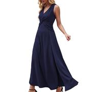 XEB Hochzeitskleider für Damen, 2025, V-Ausschnitt, formelle Kleider für Damen, ärmellos, Abendkleider