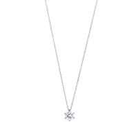 XENOX Collier - Silver Circle Krappenfassung - XS7211 silber