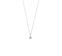 Xenox Sterling Silber Kette XS7360 - 40-45 cm - SILVER CIRCLE HALO - Ankerkette - Krappe