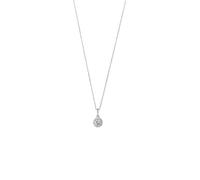 XENOX Collier - Silver Circle Krappenfassung - XS7361 silber