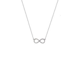 XENOX Collier - Symbolic Power - Infinity - XS2765 silber