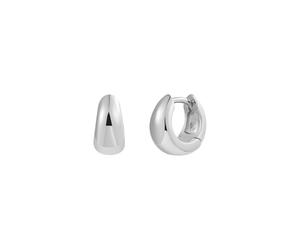 XENOX Creolen - DOME MINI - XS10370 silber