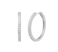 XENOX Creolen - MODERN BASIC - XS10355 silber