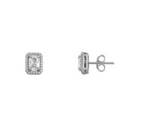 Xenox Sterling Silber Ohrringe XS7068 - SILVER CIRCLE HALO