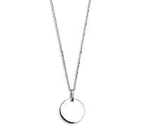 Xenox Sterling Silber Kette XS3543 - 40-45 cm - GRAVUR - Ankerkette - Gravurplatte