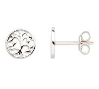 XENOX Damen Ohrstecker Lebensbaum