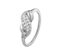 Xenox Damen Ring Zirkonia Twinkle Größe 54 Silber XS91325/54 52