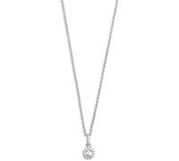 Xenox Sterling Silber Kette XS7360 - 40-45 cm - SILVER CIRCLE HALO - Ankerkette - Krappe