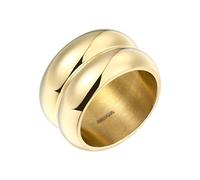 XENOX® Frame Duo Ring - Damen Ring aus hochwertigem Edelstahl, 100% Wasserfest | X2669G/52