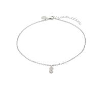 XENOX Fußkette / Fußband - Infinity - XS3532 925 Silber, Zirkonia silber silber