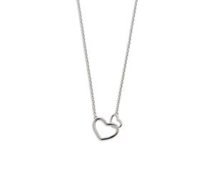 XENOX Halskette - Heartbeat - XS1758 silber