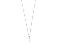 XENOX Kette mit Anhänger »KREUZ, POWERTOWER, XS3521K«, mit Zirkonia, silber