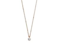 XENOX XS7380R Damen Collier Sterling-Silber 925 Rose weiß Zirkonia 45 cm