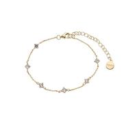 XENOX Armband XS2037G Damen Sterling-Silber 925 Zirkonia Gold/Weiß 20 cm