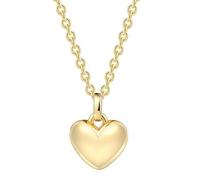 XENOX® LOVE STORY Halskette - Damen Halskette aus hochwertigem 925/- Sterlingsilber mit Herz-Anhänger | XS10050G