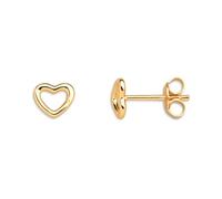 XENOX® LOVE STORY Ohrstecker - Damen Herz Ohrringe aus hochwertigem 925/- Sterlingsilber | XS1759G