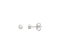 XENOX Ohrringe XS3514N Damen Ohrstecker Silber Weiß Zirkonia