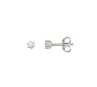 XENOX XS3515N Damen Ohrstecker Sterling-Silber 925 Silber Weiß